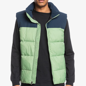Chaleco Acolchado Ligero para Hombre, Chaleco Aislante de Plumón, Chaqueta sin Mangas Resistente al Agua para Exteriores, Ropa de Invierno - Product Image 1