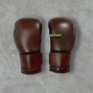 Gants de boxe en cuir PU pour hommes et femmes, vente en gros OEM, pour entraînement, sparring, kickboxing, équipement de gym - Product Image 5
