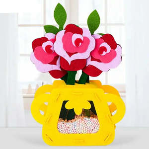 Kits d'outils de construction de modèles, puzzle de construction de pots de fleurs, puzzle de construction - Product Image 6
