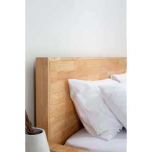 Lit en bois clair avec menuiserie japonaise Kohana - Product Image 5