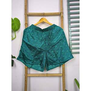 Men's Boho <b>Long</b> <b>Boxer</b> Nightwear Satin Blend Loungewear Beachwear Housewear Fitnesswear Everyday & Holiday Use-Mid Waist - Product Image 1