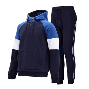 Wholesale High Quality Breathable Eco-Friendly Quick Dry Men's 2-Piece Hoodie Set Custom Logo Winter Sweatsuit <b>Joggers</b> - Product Image 1