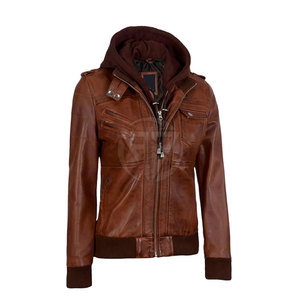 Sudadera con Capucha de Cuero para Mujer, Elegante, Informal, con Logotipo Frontal, Diseño Refinado, Construcción Duradera, Sensación Premium, Acabado Suave, Resistente al Viento - Product Image 5