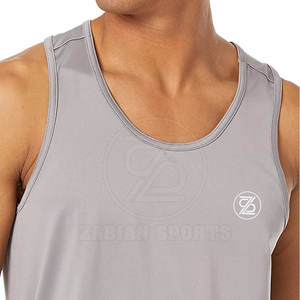 Vêtements de fitness Débardeur fabriqué au Pakistan Débardeur Vente directe d'usine Plus Size Summer Wear Hommes Débardeur - Product Image 5