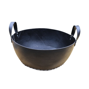 Maceta de goma reciclada hecha a mano ecológica al por mayor con asas cestas de almacenamiento duraderas para uso en jardín - Product Image 6