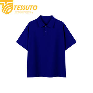 เสื้อยืดแขนสั้นผู้ชาย Tessuto ผ้าฝ้าย 100% คุณสมบัติป้องกันการเกิดขุย ลายพื้น พิมพ์ลายด้วยความร้อน โลโก้สั่งทำ น้ำหนัก 180 กรัม - Product Image 3