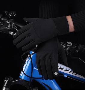 Gants de course de Motocross imperméables de haute qualité gants de moto de sport en polaire conception de doigts d'écran tactile pour le cyclisme en plein air - Product Image 5
