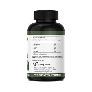 Ajenjo 500mg 150 Cápsulas Suplemento a base de hierbas Etiqueta privada OEM ODM Soporte digestivo y de bienestar natural - Product Image 3