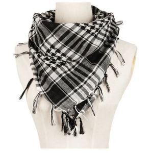 Écharpe arabe traditionnelle en coton noir léger, Shemagh du désert arabe, écharpe afghane Belle écharpe afghane pour hommes - Product Image 2
