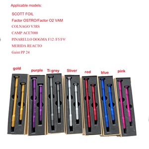 DFS Ultralight Thru Axle 42g 7075 Alliage pour <span class=keywords><strong>SCOTT</strong></span>,Factor,PINARELLO,COLNAGO,CAMP Specialized SWORKS SL6/7/8/Athos - Product Image 2