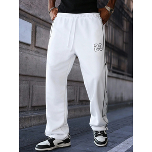 2025 nuevos pantalones de la mejor calidad para hombres y ropa de primavera y verano y nuevos pantalones de chándal y pantalones de color sólido para hombres OEM - Product Image 1