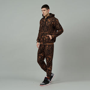 Sweat-shirt décontracté à capuche en polaire polyester tendance, sublimation, usine OEM, étiquette privée, streetwear tendance, toucher doux, séchage rapide - Product Image 6