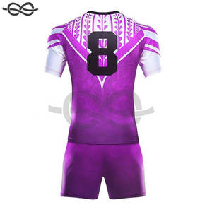 Prix d'usine quantité minimale de commande bas personnalisé pas cher prix professionnel Rugby uniforme arrivée dernière conception Rugby uniforme - Product Image 4