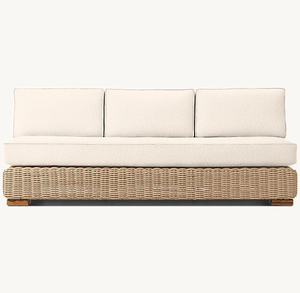 Sofá Modular de Estilo Provenzal con Brazos Ajustables, Personalizable, Muebles de Exterior, Sofá de Jardín para Patio, Precio de Fábrica - Product Image 5