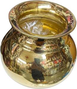 Vente en gros d'accessoires en laiton de qualité supérieure Meilleure vente Lota pour la maison et les fournitures Vente en gros plaqué or - Product Image 6