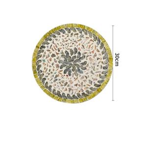 Plat d'assiette en nacre fabriqué à la main avec cadeau de luxe au design classique de coquille de rivière pour les grands festivals - Product Image 5