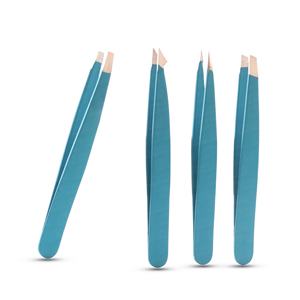 Pinzas resistentes para cejas de alta precisión, herramienta hecha a mano para dar forma a las cejas rebeldes para uso de belleza - Product Image 1