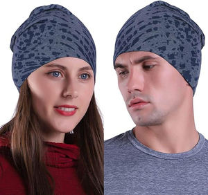 Bonnet unisexe brodé en 3D avec design en câble, léger et long, style souple, respirant et confortable, personnalisé et stylé - Product Image 3