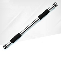 Barra de Dominadas Ajustable de Acero Inoxidable para Ejercicio Físico, Gimnasio, Hogar, Puerta, Montaje en Pared