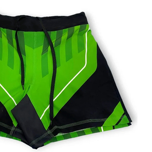 Pantalones cortos de MMA de Material de poliéster 100% de sublimación completa para gimnasio unisex hechos en fábrica, pantalones cortos de MMA para correr - Product Image 6