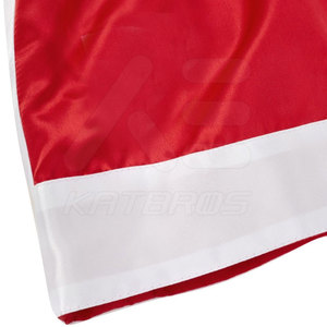 Pantalones Cortos de Boxeo KATBROS Rojos y Blancos Unisex para Adultos, Ropa de Artes Marciales, Poliéster Resistente, Corte Regular, Ligeros, de Secado Rápido y Transpirables - Product Image 6