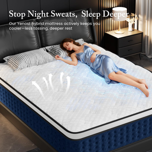 Colchón Híbrido de Espuma y Resortes de Alta Densidad, Envasado al Vacío, 30 cm, Firmeza Media, Muebles para el Hogar, para Dormitorio y Uso en Hoteles - Product Image 4