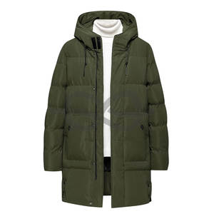 Abrigos de invierno para hombre, chaqueta acolchada con capucha de largo medio, ropa acolchada gruesa, chaqueta de esquí a prueba de viento, prendas de vestir informales, chaquetas - Product Image 5