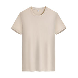 Camisetas lisas de algodón con logotipo personalizado para hombre, camiseta unisex de peso pesado, camiseta bordada de alta calidad, camisetas de gran tamaño para hombre - Product Image 4