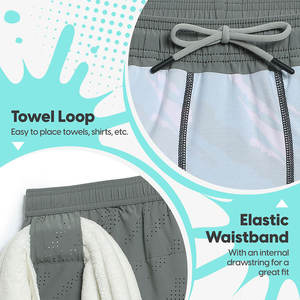 Dernier modèle Short de basket-ball pour homme en polyester respirant Design High Street Short en maille lourde pour homme - Product Image 3