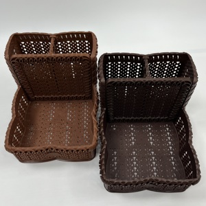 Impressive Design Plastic Shelf <b>Tray</b> for Kitchen Hotel and Reception Desk Storage Bins & Boxes - Product Image 6