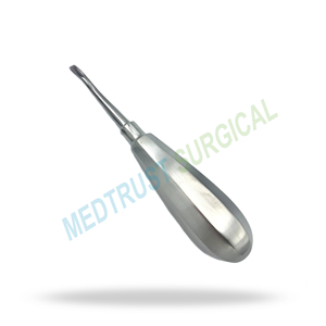 Elevador Quirúrgico Dental Chisel Edge 100R, Instrumento de Acero Inoxidable para Extracción Dental y Elevación de Raíces - Product Image 3