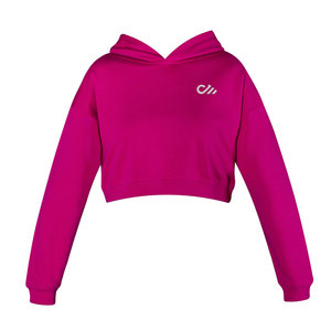 Último Precio en Tops Femeninos, Sudaderas con Capucha de Felpa para Mujer, Talla Grande, Sudaderas Cortas con Capucha para Mujer - Product Image 2