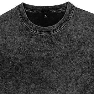 เสื้อยืดโอเวอร์ไซส์สำหรับผู้ชายลายคู่รักหายไปพิมพ์ลายรักวินเทจโอเวอร์ไซส์ลำลองแขนสั้นเปิดไหล่สำหรับผู้ชาย - Product Image 3