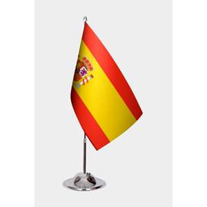 Drapeaux de table imprimés numériquement pour l'Espagne, élégants et décoratifs - Product Image 1