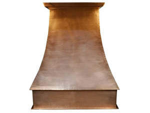 Campana Extractora de Cocina de Cobre Puro con Acabado Martillado de Diseño Antiguo Hecha a Mano, para Montar en la Pared, Diseñada para Cocinas de Villas de Lujo - Product Image 4