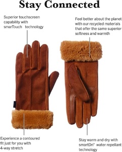 Gants de sécurité chauffants pour les mains/gants en cuir à la mode pour hommes femmes/gants d'hiver imperméables - Product Image 5