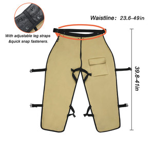 Nouveau 2026 Unisexe Qualité supérieure Vêtements de sécurité professionnels avec poches pour hommes et femmes, protection contre les tronçonneuses - Product Image 3