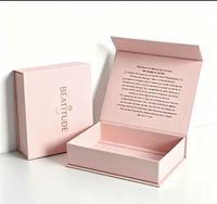 Boîte cadeau rigide mate de luxe avec logo personnalisé, emballage en carton, boîte d'emballage haut de gamme à ouverture rabattable avec fermeture magnétique