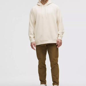 Sudaderas de Invierno para Hombre al por Mayor, 360 g/m², Forro Polar Transpirable, Algodón Personalizado, Grueso, de Alta Calidad, sin Cordones, Ropa Deportiva para Exteriores - Product Image 2