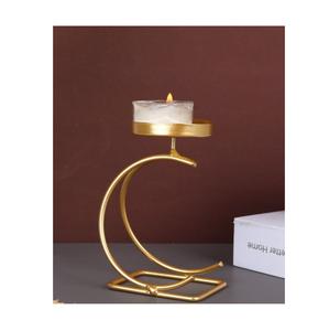 Porte-bougie décoratifs en métal pour intérieur et extérieur, idéal pour les mariages, les fêtes, les célébrations et la maison - Product Image 1