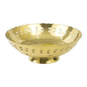 Cuenco de diseño Meenakari de latón y cobre de metal de alta calidad - Product Image 4