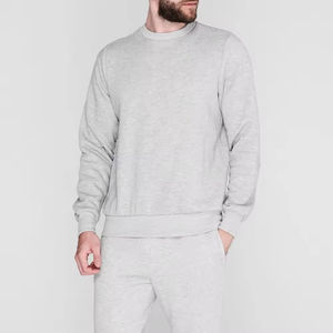 Sweat-shirt pour hommes de qualité supérieure Logo personnalisé New Trending Basics Sweats à capuche en coton mélangé pour hommes - Product Image 3