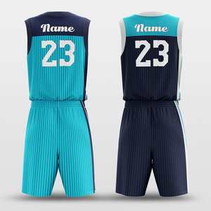 Set da Basket Personalizzato Reversibile con Sublimazione, Maglie Sportive Versatili e Resistenti per Allenamento e Competizione - Product Image 4