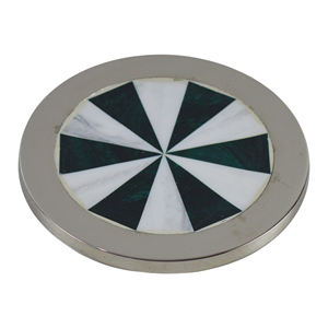 Dessous de verre en métal fait à la main avec émail Coaster Ustensiles de cuisine Décoration de table Design antique Vente chaude en gros à faible coût - Product Image 6