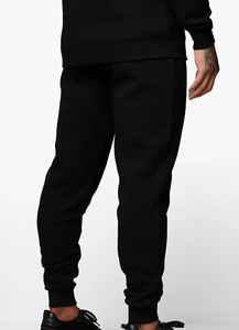 Chándal con capucha y joggers para hombre con logotipo personalizado de alta exigencia, conjunto de 2 piezas, chándal Unisex de lana para gimnasio, activa y ropa de calle - Product Image 6