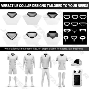 Vêtements de sport en gros pour équipes et clubs : Maillots de football rétro, uniformes sportifs décontractés, maillots de football à manches courtes par sublimation - Product Image 4
