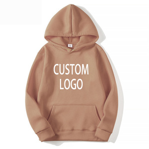 Pull-over imprimé avec logo personnalisé OEM Sweat à capuche en molleton de coton biologique lourd 100% pour la saison d'hiver avec design brodé Boxy - Product Image 1