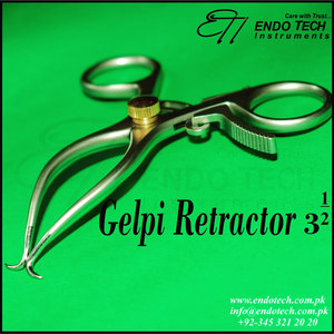 German Stainless Steel Gelpi Retractor Manual Surgical Instrument Class I Ears Eyes <b>Nose</b> Throat Tool - Product Image 6