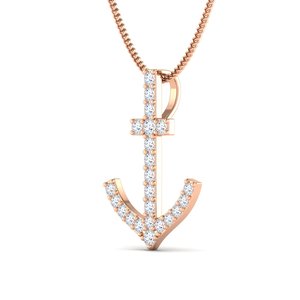 Collar de oro de 14 quilates de calidad superior, colgante de diamante cultivado en laboratorio, compromiso, aniversario, regalo de fiesta de boda, mujeres y hombres - Product Image 3