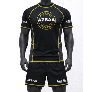 ชุดแรชการ์ดและกางเกงขาสั้นสำหรับกีฬาบราซิลเลียนยิวยิตสู คุณภาพดีที่สุด ปี 2026 |   เสื้อรัดกล้ามเนื้อและกางเกงขาสั้นสำหรับบราซิลเลียนยิวยิตสูที่ดีที่สุด - Product Image 1